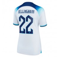 England Jude Bellingham #22 Fußballbekleidung Heimtrikot Damen WM 2022 Kurzarm